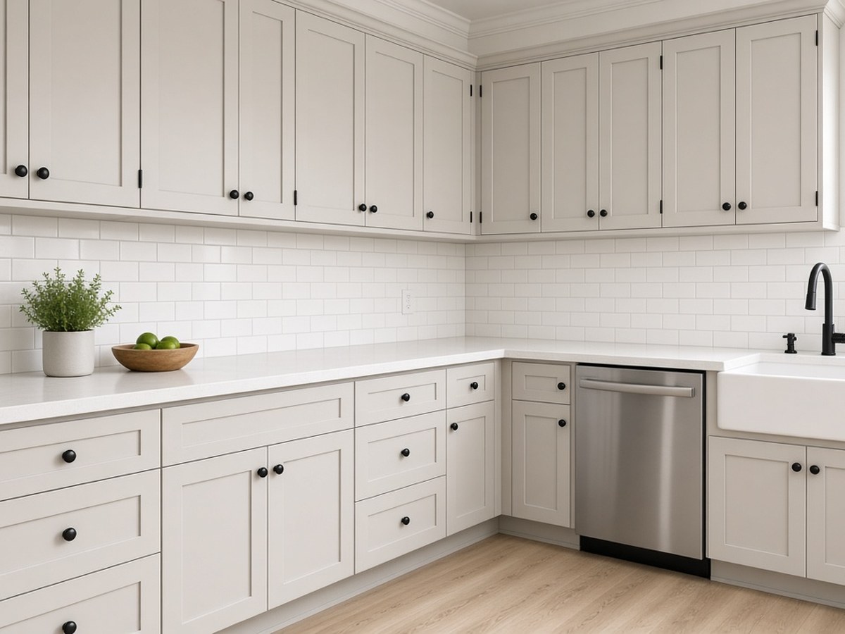 Cabinets finish example 04 — WellArt Painting Broward & Palm Beach