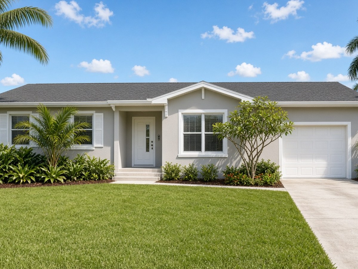 Exterior finish example 01 — WellArt Painting Broward & Palm Beach