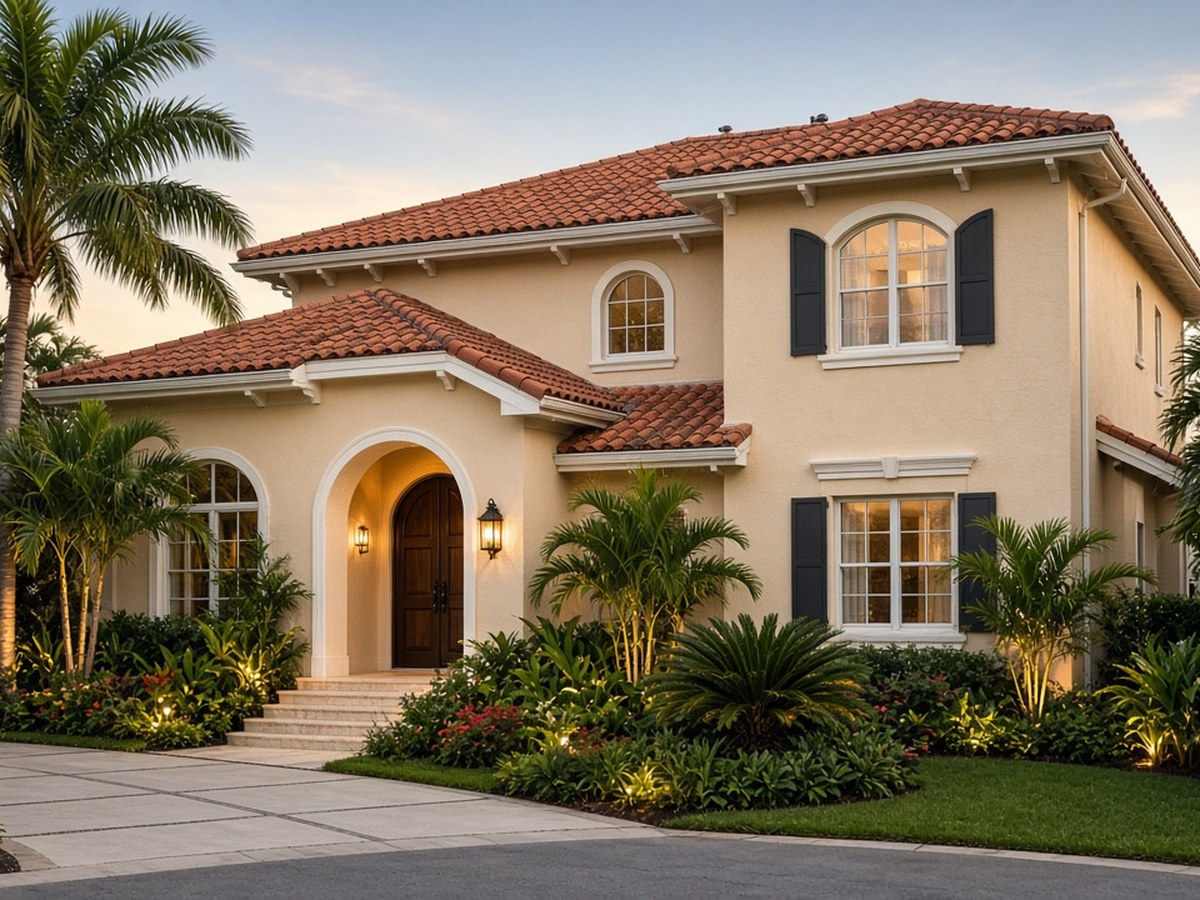 Exterior finish example 02 — WellArt Painting Broward & Palm Beach