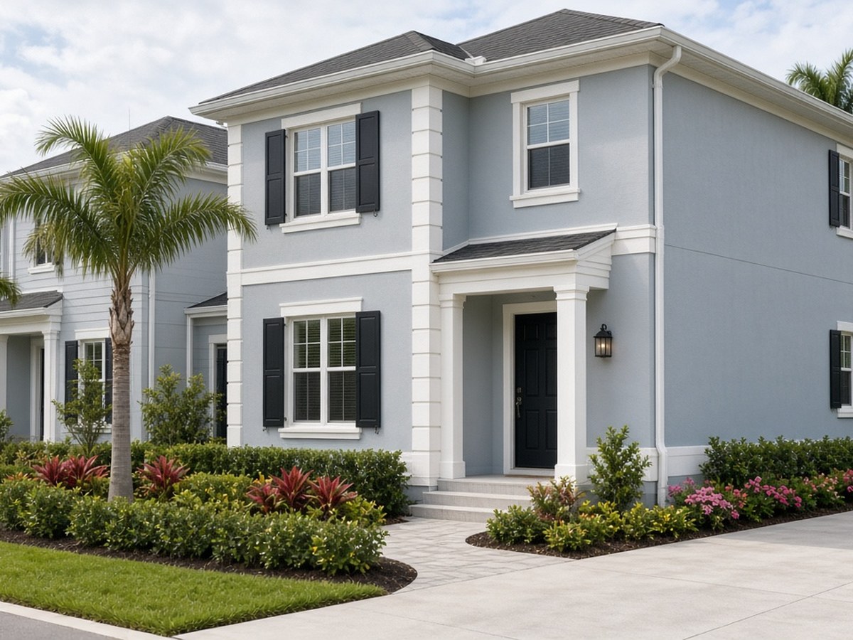 Exterior finish example 05 — WellArt Painting Broward & Palm Beach